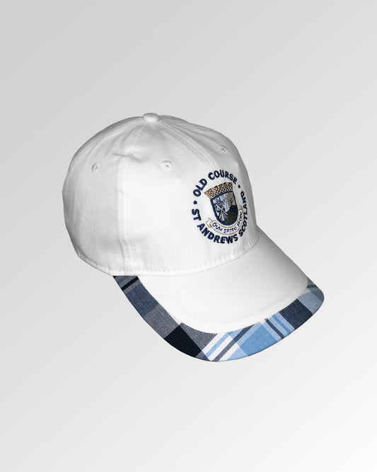 St Andrews Old Course Official Cap Tartan-Brim