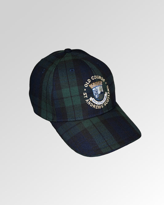 St Andrews Old Course Official Cap - Tartan