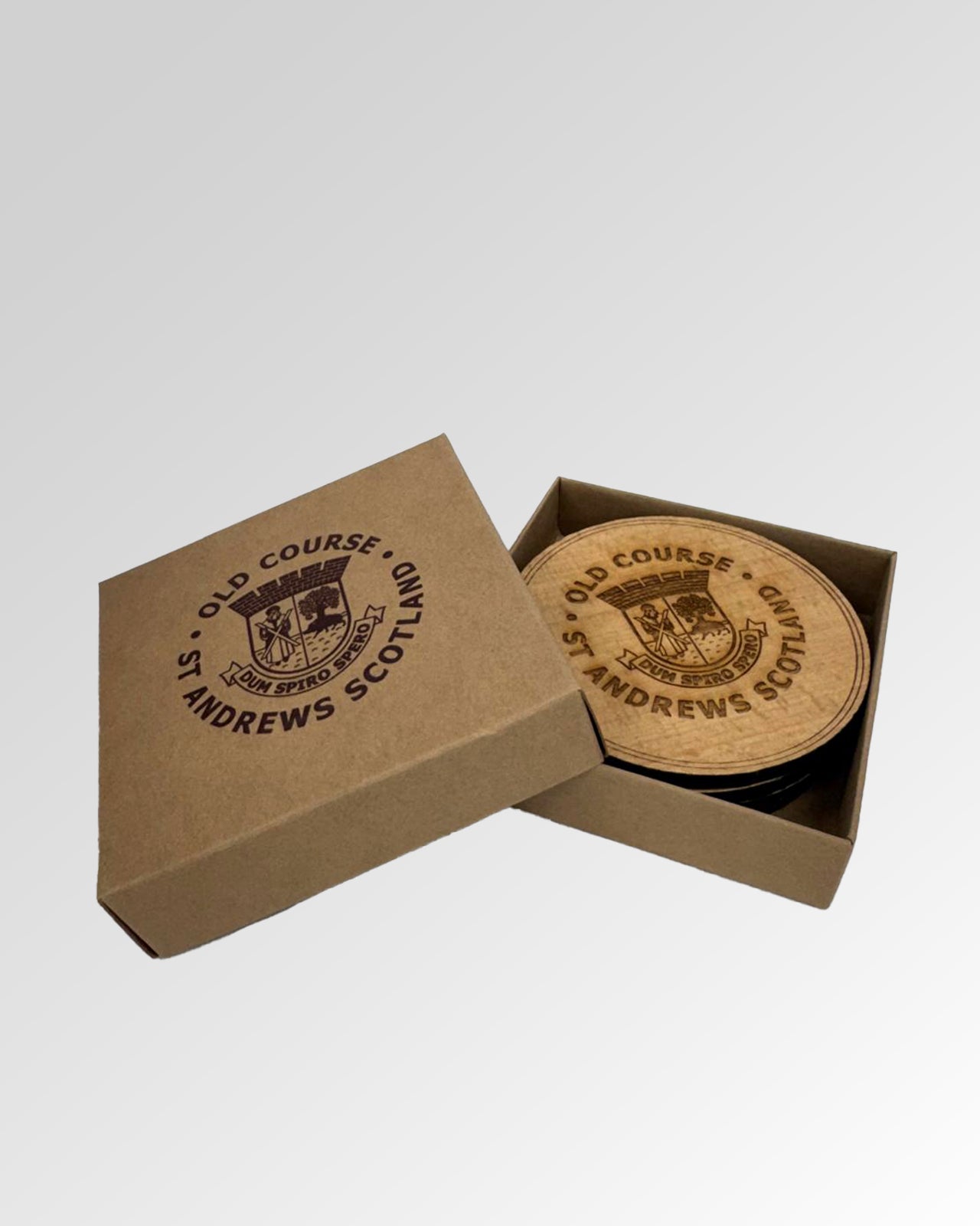 St Andrews Old Course Official Wooden Coaster