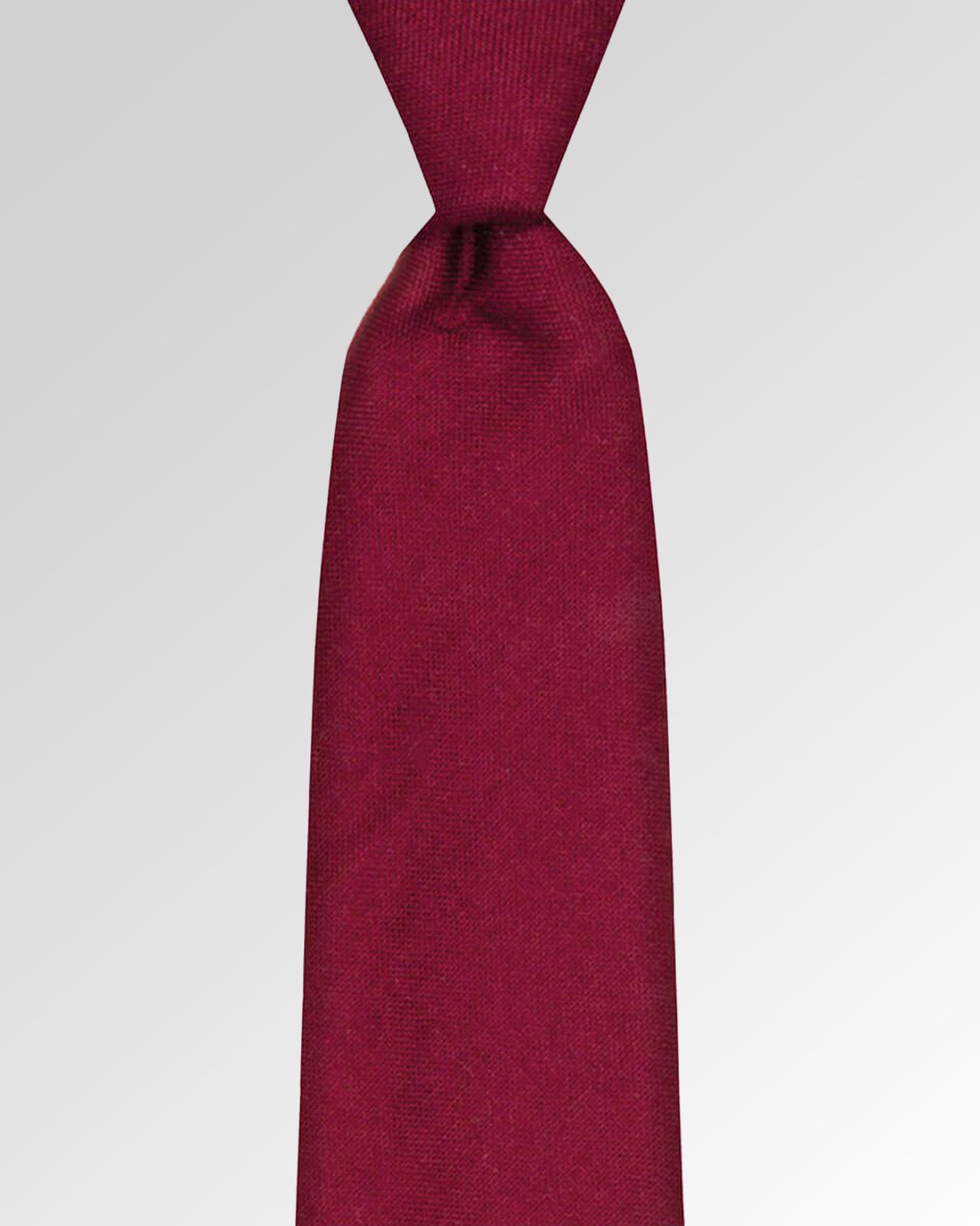 Plain Wool Neck Tie