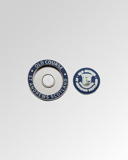 St Andrews Old Course Official Duo Ball Marker Set