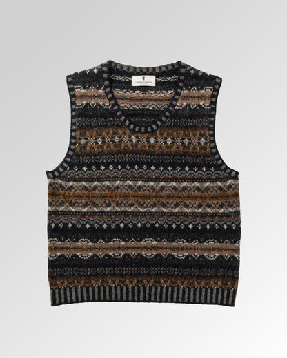 Fairisle Westray Straight Vest
