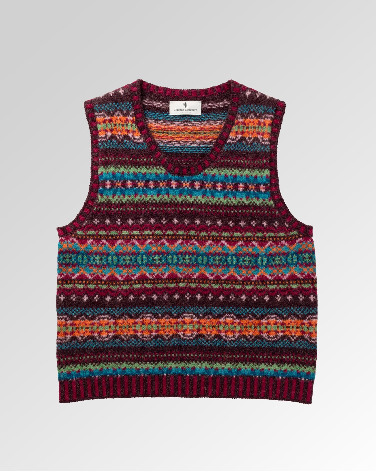 Fairisle Westray Straight Vest