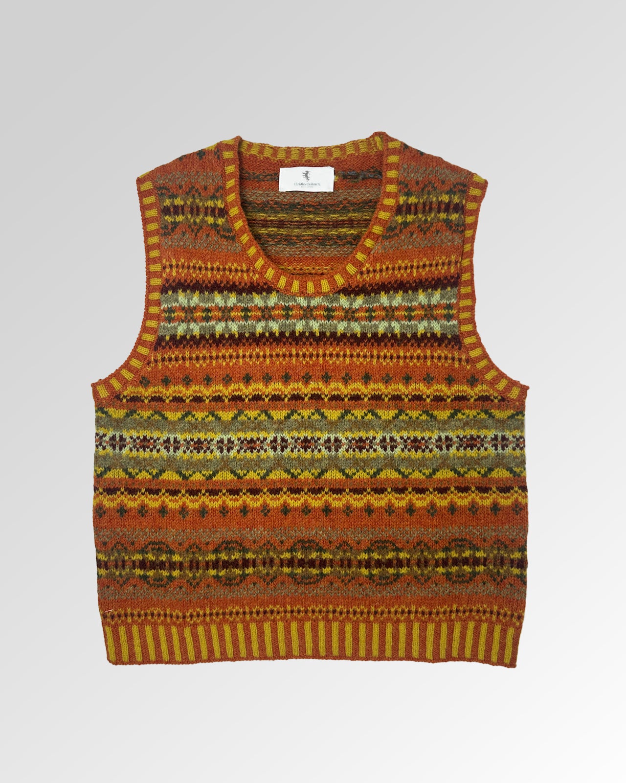 Fairisle Westray Straight Vest