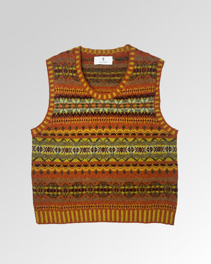 Fairisle Westray Straight Vest