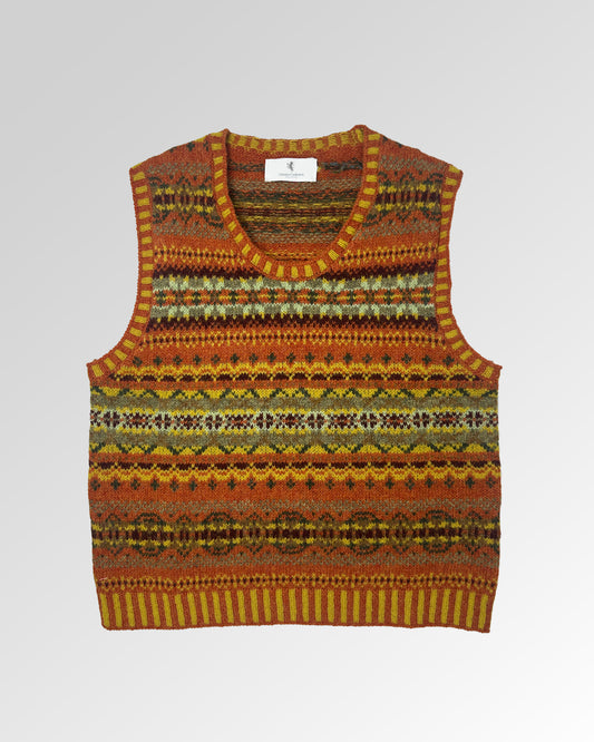 Fairisle Westray Straight Vest