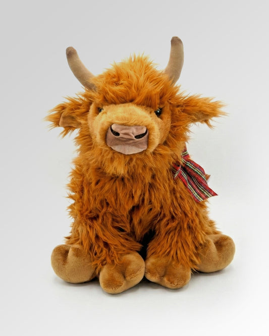 30" Giant Donald the Highland Cow