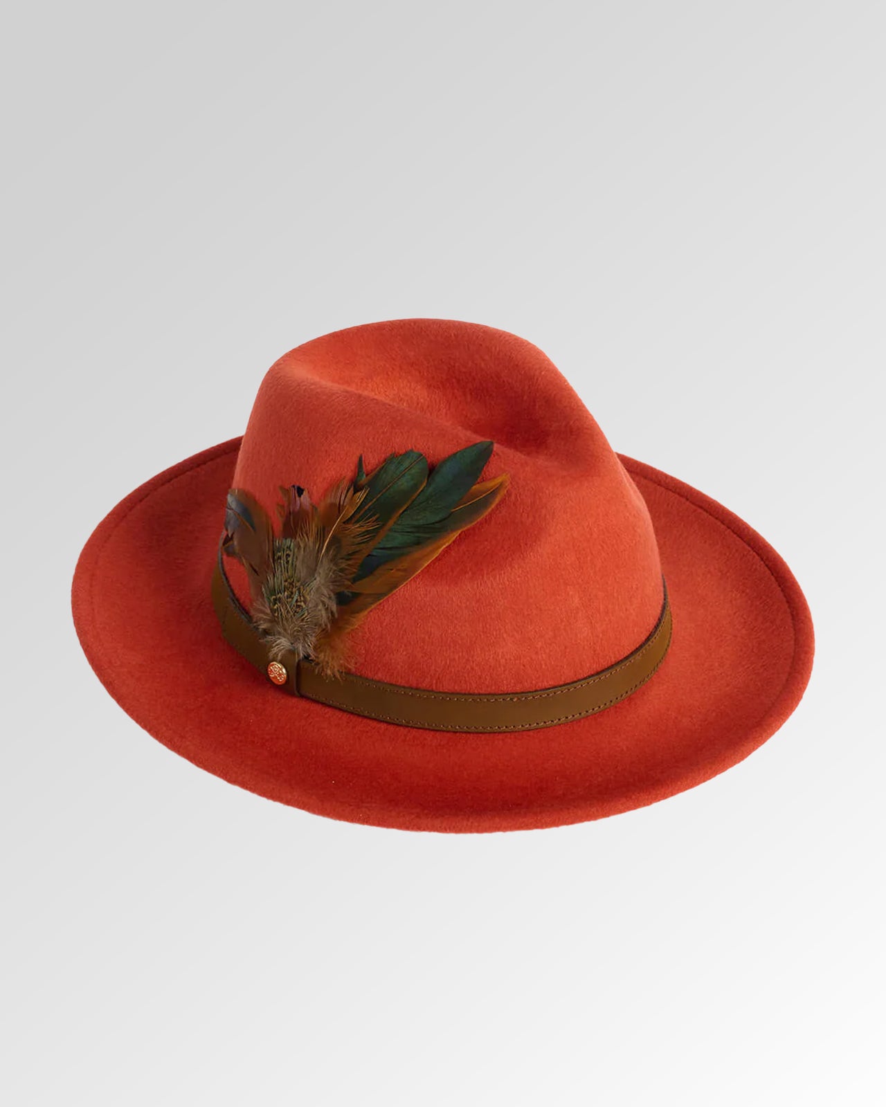 Fedora Hat With Feather
