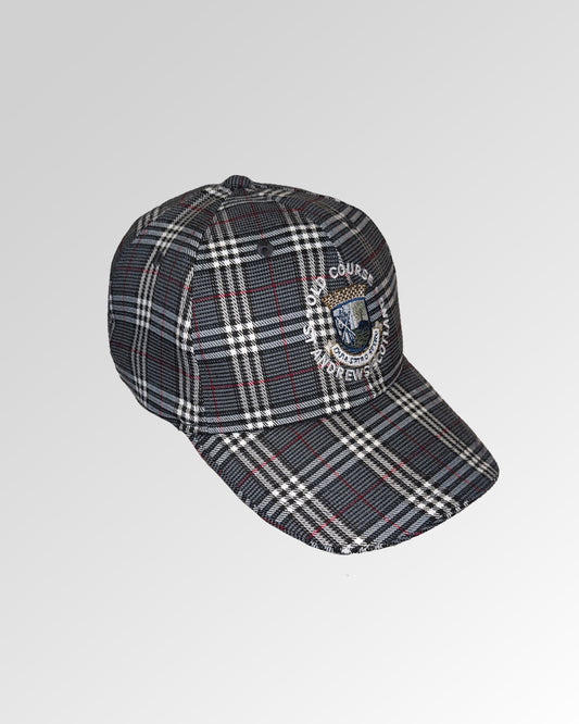 St Andrews Old Course Official Cap - Tartan