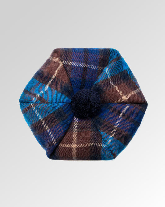 Tartan Brushed Wool Tam