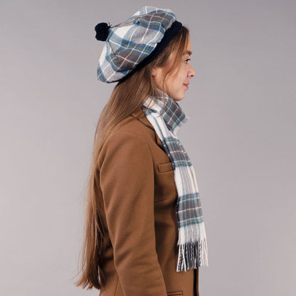 Tartan Brushed Wool Tam