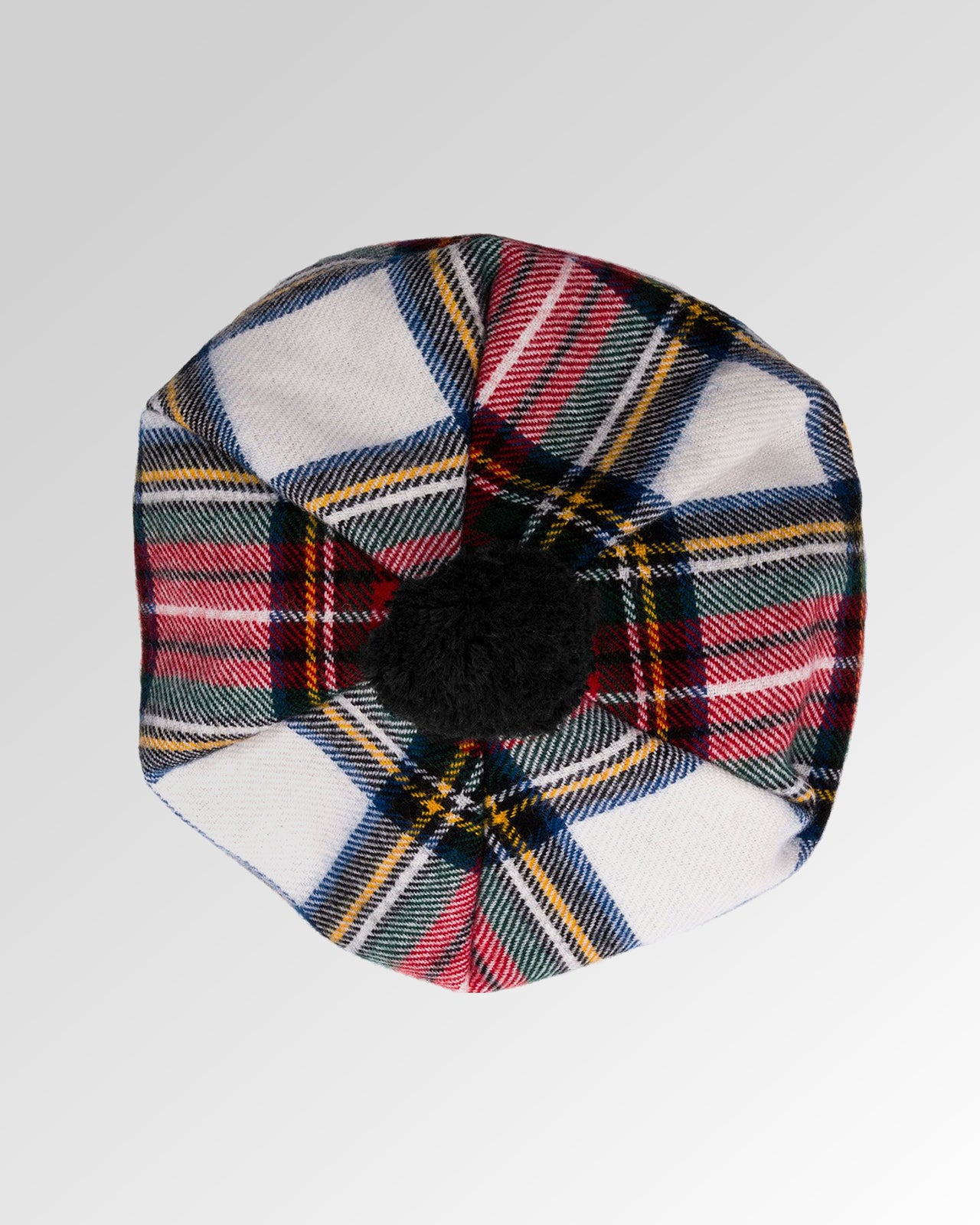 Tartan Brushed Wool Tam