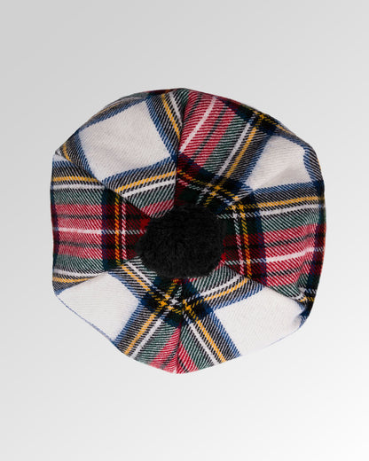 Tartan Brushed Wool Tam