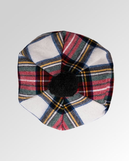 Tartan Brushed Wool Tam
