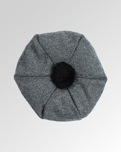 Tartan Brushed Wool Tam