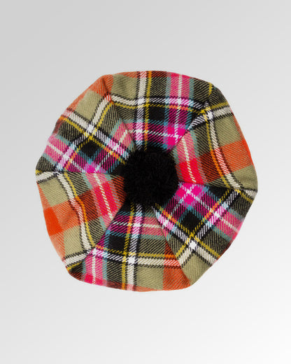 Tartan Brushed Wool Tam