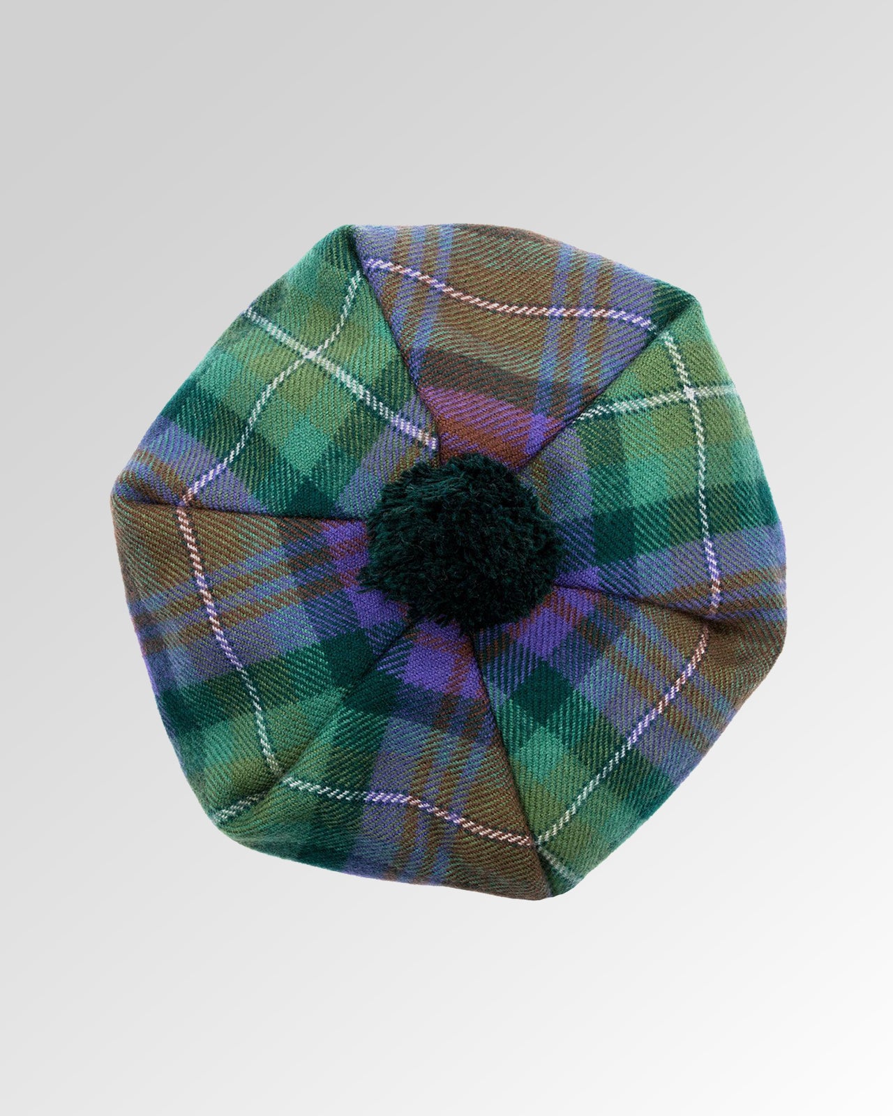 Tartan Brushed Wool Tam