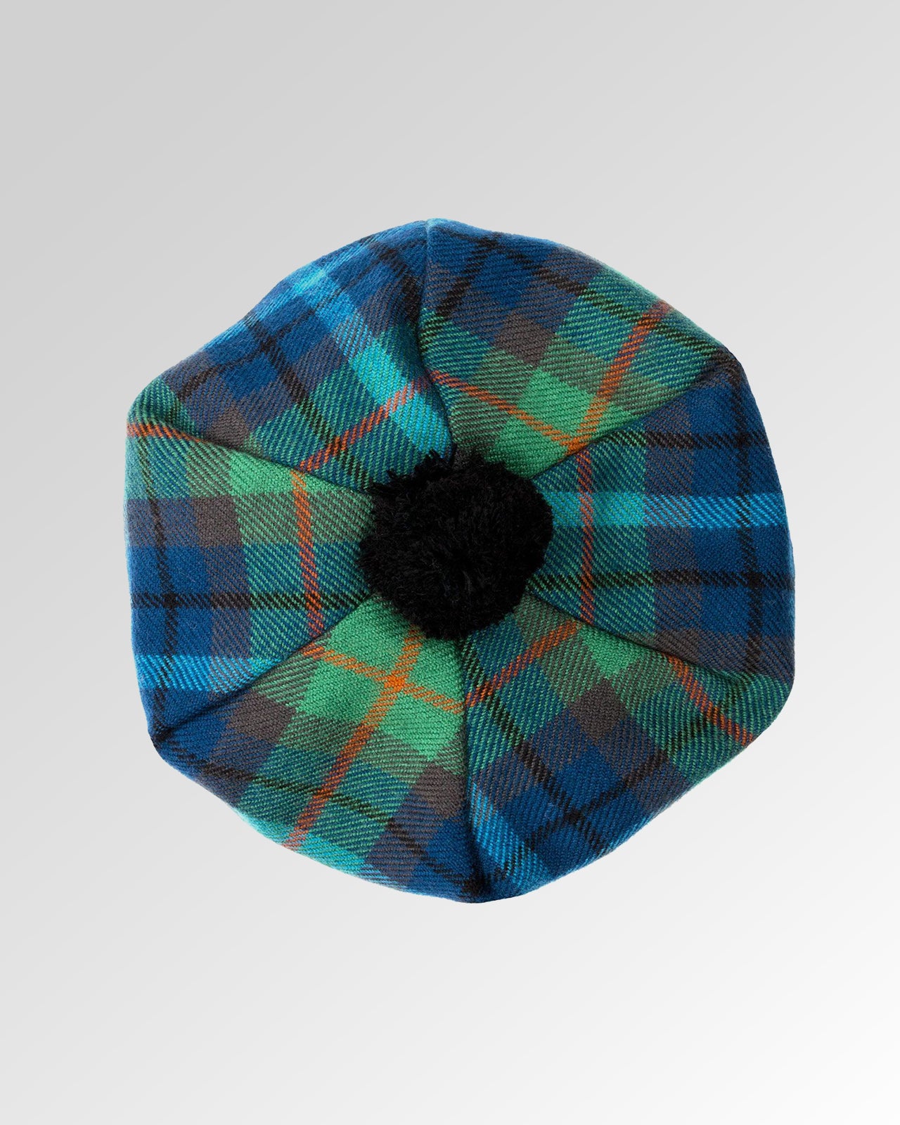 Tartan Brushed Wool Tam