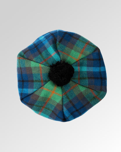 Tartan Brushed Wool Tam