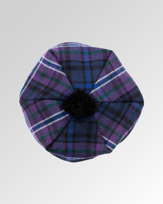 Tartan Brushed Wool Tam