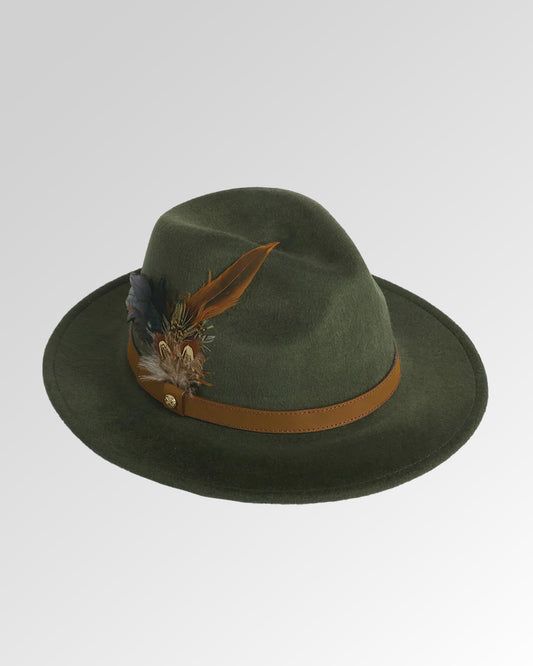 Fedora Hat With Feather