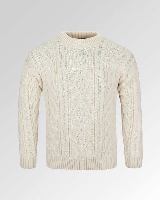British Wool Unisex Aran Jumper
