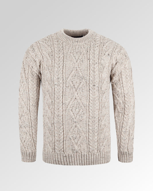 British Wool Unisex Aran Jumper