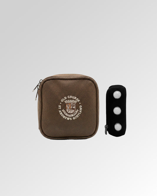 St Andrews Old Course Official Leather Accessories Pouch