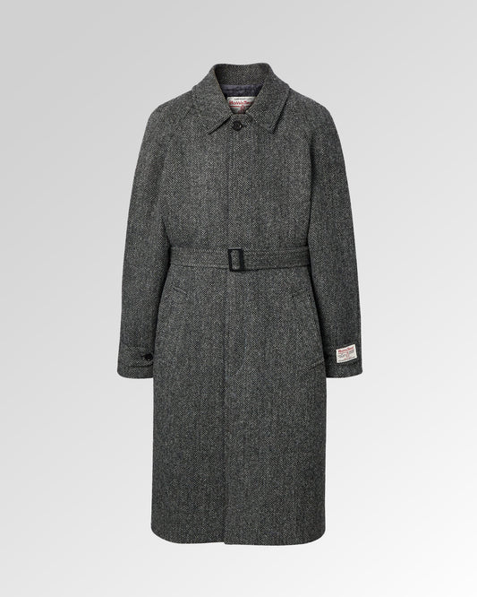 Commissioner Tweed Trench Coat