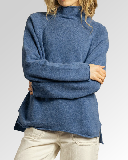 Classic Merino Wool Raglan Sweater