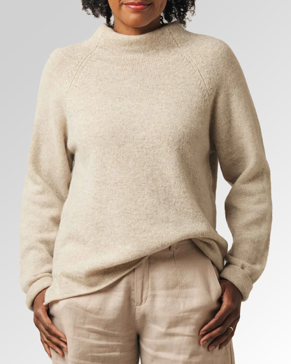 Classic Merino Wool Raglan Sweater