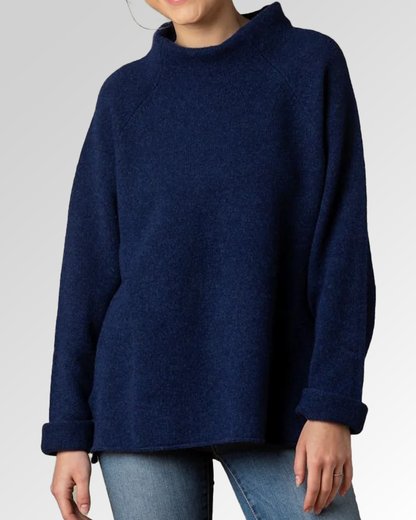 Classic Merino Wool Raglan Sweater