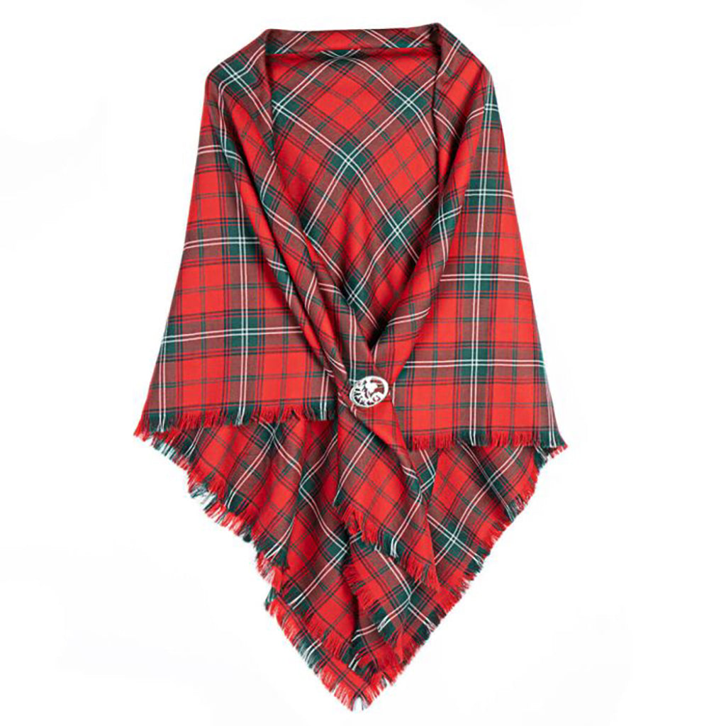 Lightweight Tartan Shawl