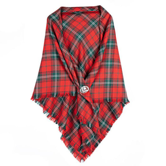 Lightweight Tartan Shawl