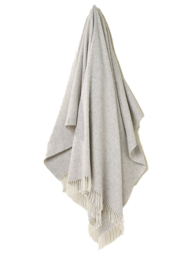 Herringbone Merino Throw