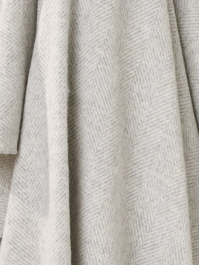 Herringbone Merino Throw