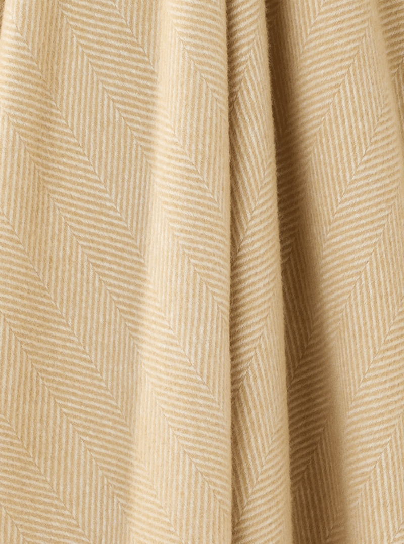 Herringbone Merino Throw