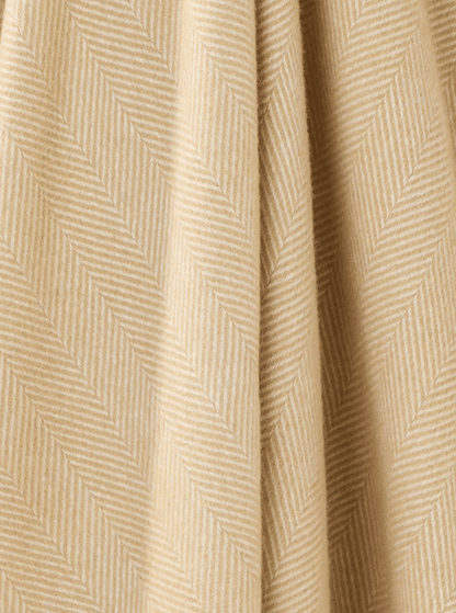 Herringbone Merino Throw