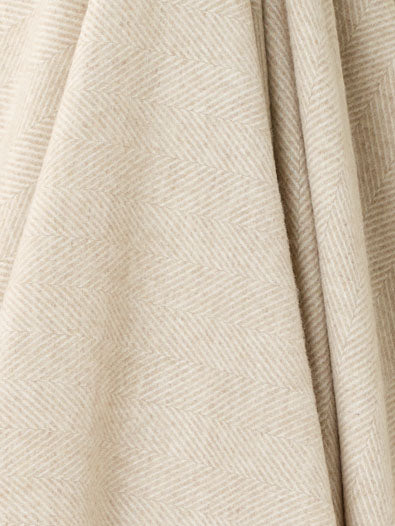 Herringbone Merino Throw