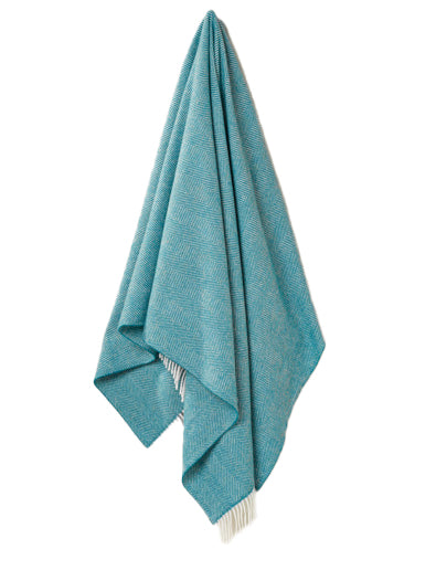 Herringbone Merino Throw