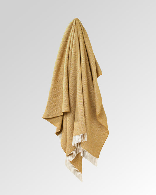Herringbone Merino Throw