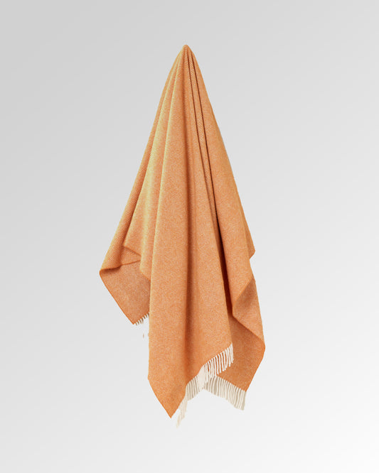 Herringbone Merino Throw