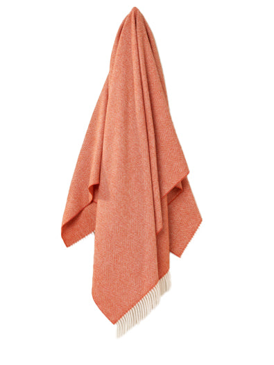 Herringbone Merino Throw