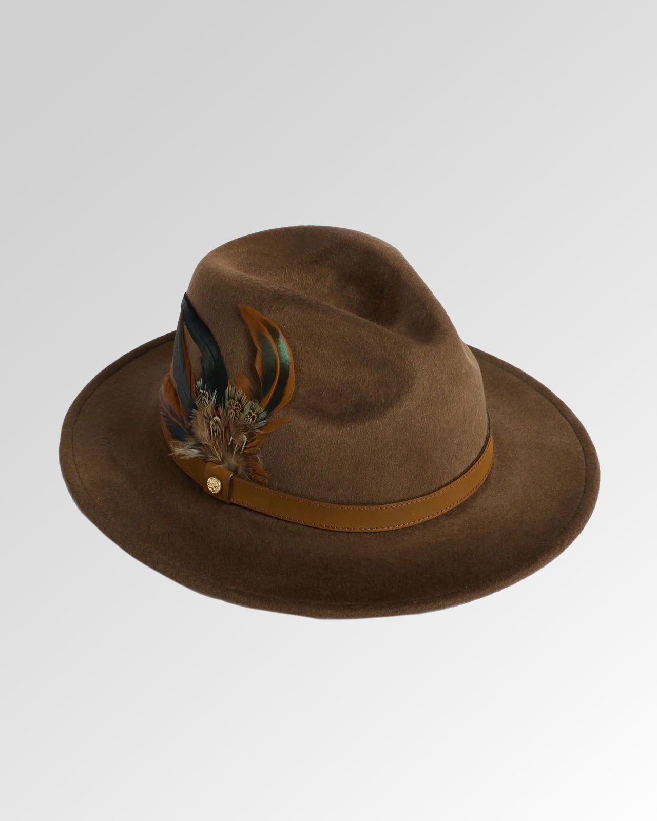 Fedora Hat With Feather