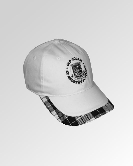 St Andrews Old Course Official Cap Tartan-Brim